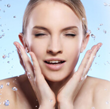 Yuz uchun los'on va balzamlar bo'limi