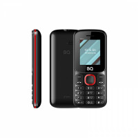 Кнопочный Телефон BQ 1848 STEP+ Чёрный/ Красный