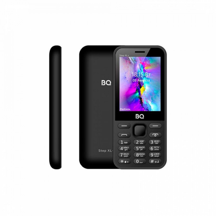 Купить Кнопочный Телефон BQ 2831 Step XL+ Чёрный в Ташкенте, (Арт: 17NUA11)  - Tovar.uz