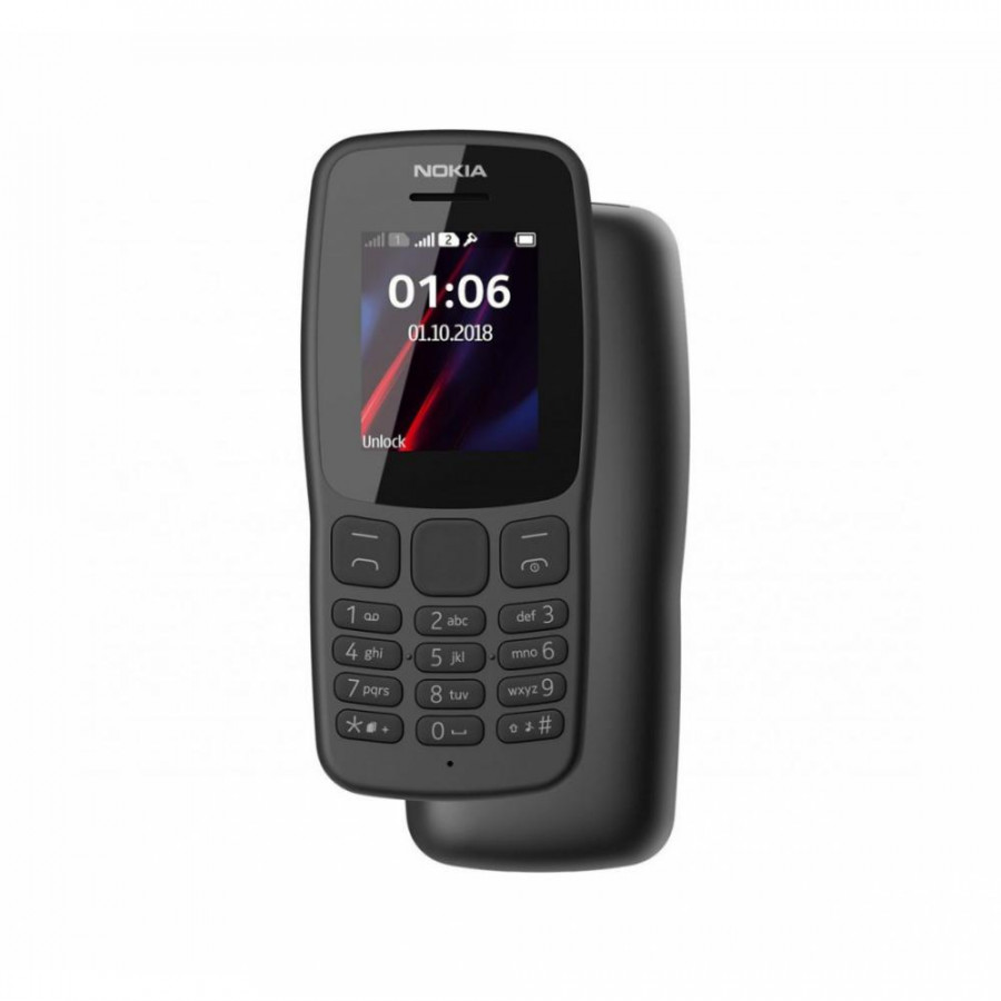 Кнопочный Телефон NOKIA 106 Dual sim Чёрный Toshkentda, sotib olish (Art:  1KT6J9G) - Tovar.uz