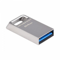 Флеш накопитель Kingston Micro DTMC3/64GB (Metall Tipe-A) 3.0/3.1