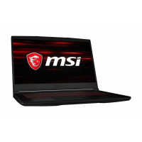 Ноутбук MSI GF63 Thin Intel Core i5-10500H DDR4 8 GB SSD 256 GB 15.6” GeForce GTX 1650 4GB Чёрный