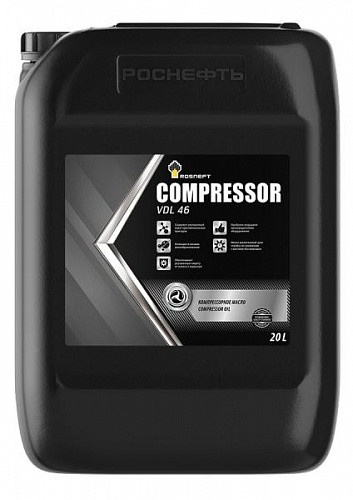 Компрессорное масло Роснефть (Rosneft) Compressor VDL 220,  канистра 20 л