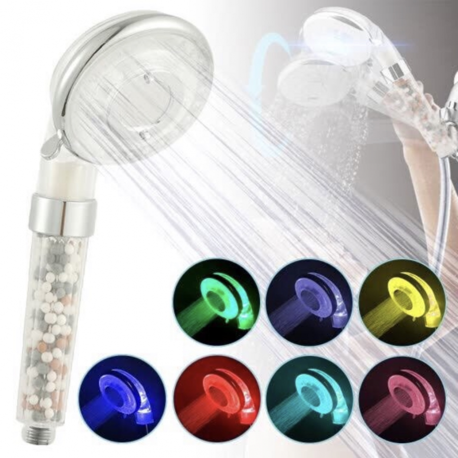 LED Душевая лейка с фильтром / душевая головка