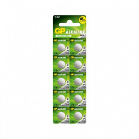 Батарейка GP button cell 1.5V A76F-U10 10*BL