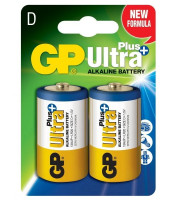 Батарейка GP Ultra Plus Alkaline (LR20) D 2*BL