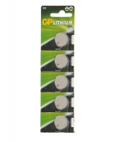Батарейка GP Lithium Button Cell 3.0V (2016) 5*BL
