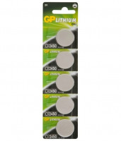 Батарейка GP Lithium Button Cell 3.0V (CR2450) 5*BL
