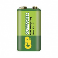Батарейка GP GREENCELL 9.0V (6F22) 1*целлофан