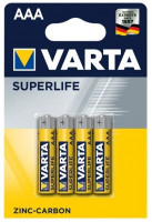 Батарейка VARTA SUPERLIFE AAA 1.5V 4шт