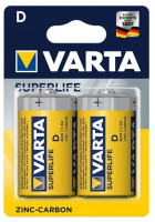 Батарейка VARTA SUPERLIFE D/R20 2шт