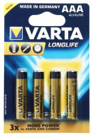 Батарейка VARTA LONGLIFE AAA 4шт