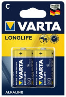 Батарейка VARTA LONGLIFE C/LR14 2шт