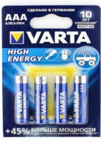 Батарейка VARTA High Energy AAA 4шт