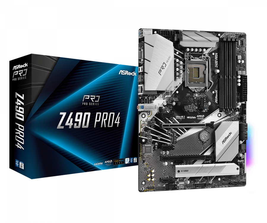 MB Asrock Z490 Pro4 DDR4