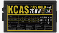 Блок питания AeroCool KCAS PLUS GOLD 750W ARGB