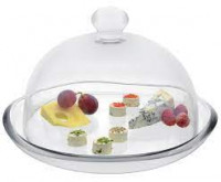 BARENA SET FOOTED TRAY 35  WITH DOME