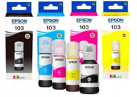 Комплект оригинальных чернил для принтеров и МФУ 103 Epson