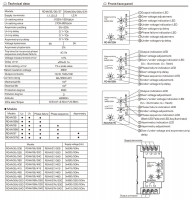 Реле контроля фаз многофункциональное RD-MV37 3x380VAC