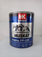 Muskat эмаль ПФ 115 3 кг