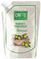 Майонез оливковый "CORETTO" 30% 200гр