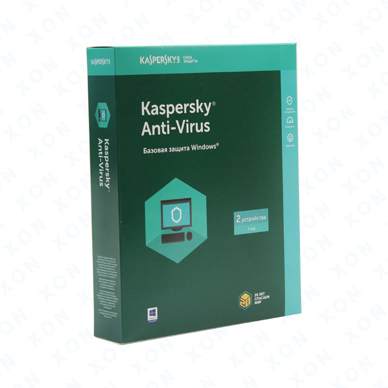 Kaspersky Anty-Virus 2ПК продление