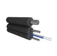 Optik kabel FTTx (po'latli sim 1 mm), 2 tolali