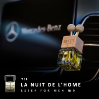 Ароматизатор для авто ESTER #9 c ароматом YSL LA NUIT DE L'HOME