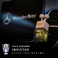 Ароматизатор для авто ESTER #4 c ароматом Paco Rabanne INVICTUS
