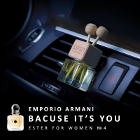 Ароматизатор для авто ESTER #4 c ароматом EMPORIO ARMANI BECAUSE ITS YOU