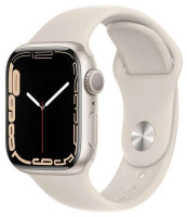 Умные часы Apple Watch Series 7 45mm Aluminium with Sport Band, cияющая звезда