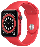 Умные часы Apple Watch Series 6 44мм, красный