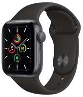 Умные часы Apple Watch SE GPS 44мм, черный