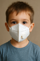 Детские респираторные маски KN95 с клапаном-ZERO FIVE NINE