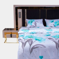 Комплект постельного белья из эко-бамбука, двуспальное