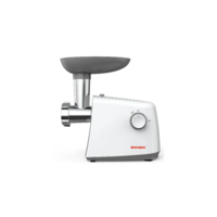 Электрическая мясорубка SHIVAKI SH-MG-1183 с мощностью 1600 Вт, 3 насадками и функцией реверса для дома