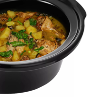 Sekin pishirgich Kitfort KT-207, 200 Vt quvvatga ega, qozon hajmi — 3,5 litr