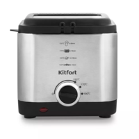 Фритюрница Kitfort KT-2017 с антипригарной чашей 1.5 л