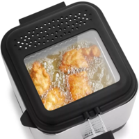 Фритюрница Kitfort KT-2017 с антипригарной чашей 1.5 л