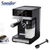 Кофеварка Sonifer SF-3575 с капучинатором, давлением 20 бар и автоматическим приготовлением кофе и капучино-DOSTAVKANADOM.UZ