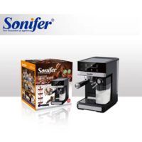 Кофеварка Sonifer SF-3575 с капучинатором, давлением 20 бар и автоматическим приготовлением кофе и капучино
