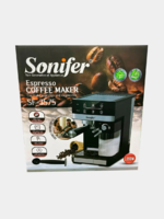 Кофеварка Sonifer SF-3575 с капучинатором, давлением 20 бар и автоматическим приготовлением кофе и капучино
