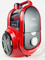 Пылесос Midea, без мешка, 2л, 2000Вт, HEPA13, радиус 10м, 3 насадки, мощность всасывания 400 аэроватт
