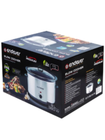 ENDEVER Vita-113 sekin pishirgich, keramika idishli, zanglamaydigan po‘lat korpus, rus pechi effekti