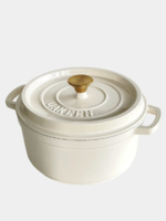 Кастрюля Uakeen 2.4 л, чугунная, с антипригарным покрытием, для всех видов плит