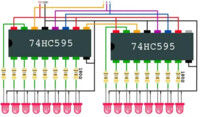 74NS595 CHIPI