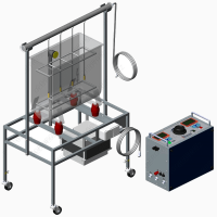 Стенд высоковольтный испытательный DTE-15-4D