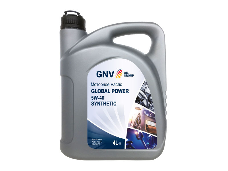 GNV Global Power Synthetic 5W-40 А3/В4