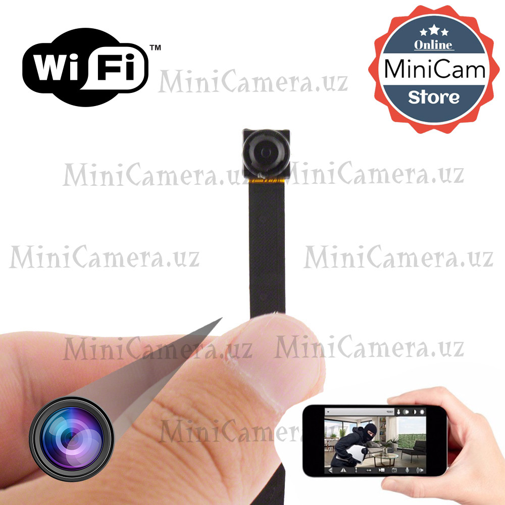 Скрытая мини видео камера - легко устанавливается в труднодоступные места!