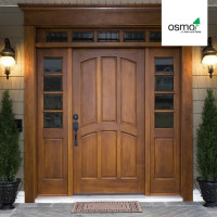 Немецкие масла Osmo для защиты деревянных внутренних дверей